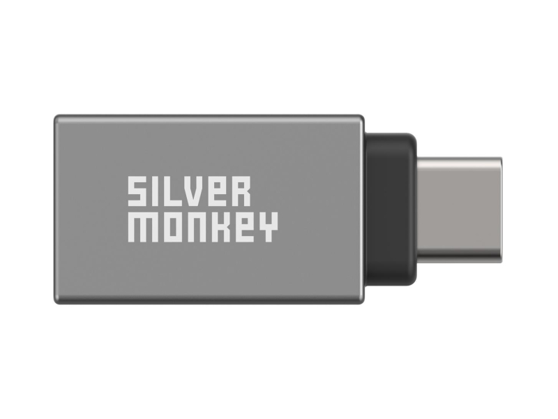Silver Monkey Adapter USB-C - USB 3.1 (OTG)